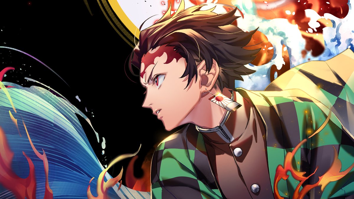 Tanjiro Kamado in That Time I Got Reincarnated as a Slime Crossover